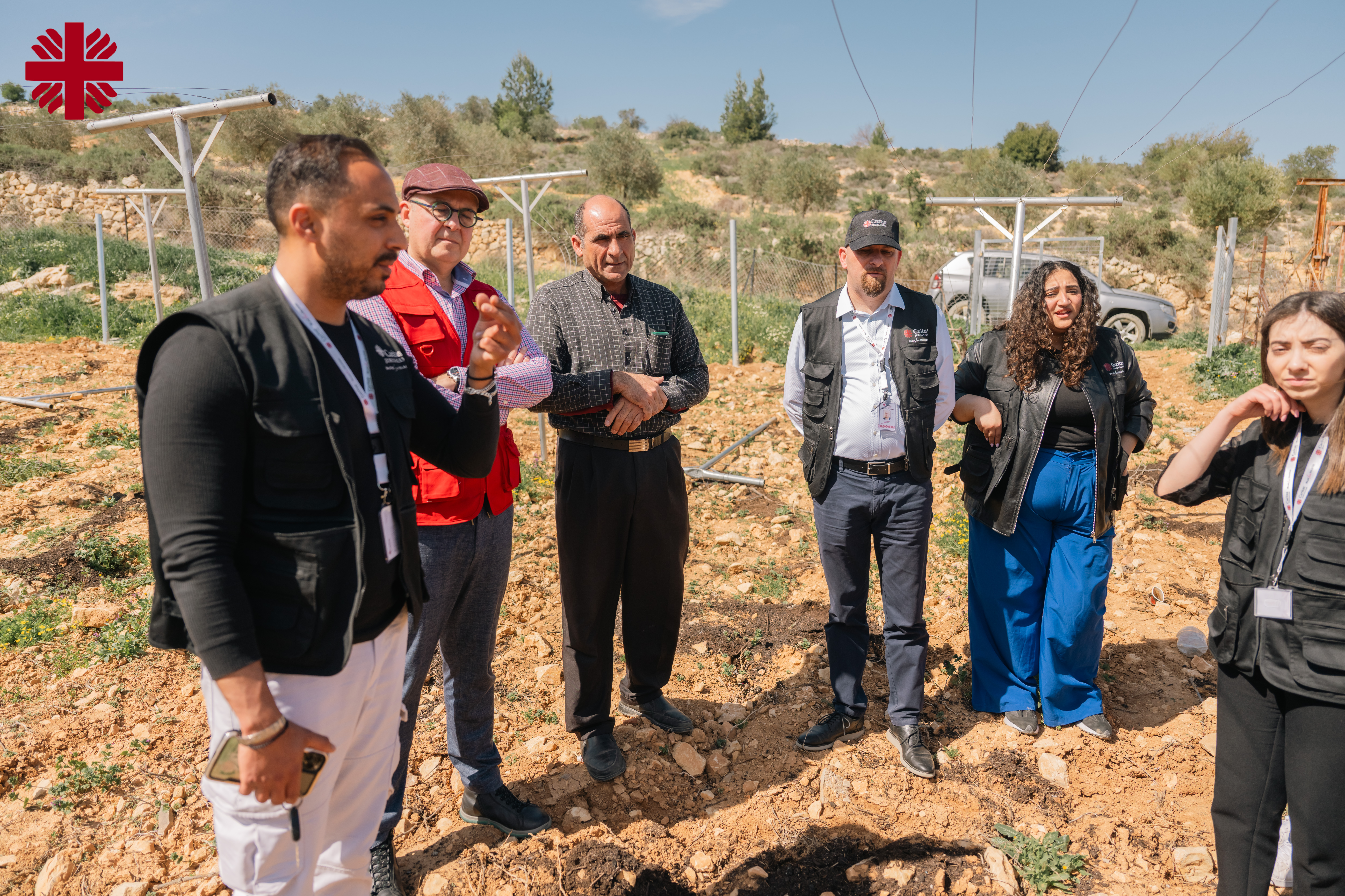 وفد إسباني يزور كاريتاس القدس