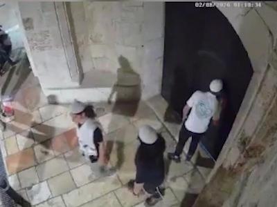 هجوم على دير القديس يعقوب في القدس